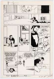 Matt Wagner and Sam Kieth Mage #15 Story Page 46 Original Art (Comico, 1986). | Heritage