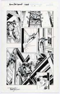 Tom Lyle and Robert Jones Spider-Man: Venom Agenda #1 Story Page 18 Original Art (Marvel, 1998). | Heritage