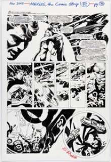 Steve Rude Nexus: The Newspaper Strips TPB #1 "The Coming of Gourmando" Story Page 90 Original Art (Dark Horse, 2021). | Heritage