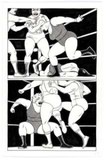 Jaime Hernandez Whoa, Nellie! #2 Story Page 4 Original Art (Fantagraphics, 1996). | Heritage