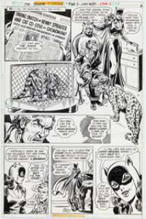 Irv Novick and Tex Blaisdell The Joker #9 Story Page 7 Original At (DC, 1976). | Heritage