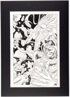 Mike Allred Silver Surfer #14 Story Page 15 Original Art (Marvel, 2014).