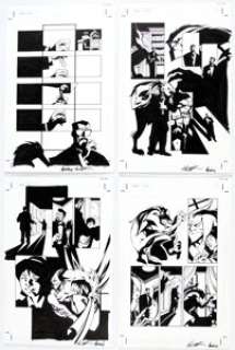 Phil Hester and Ande Parks Grendel: Red, White, & Black #2 Complete 8-Page Story Original Art (Dark Horse, 2002). (Total: 8 Items)