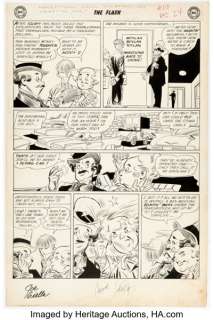 Carmine Infantino and Joe Giella The Flash #117 Story Page 7 Original Art (DC, 1960). | Heritage