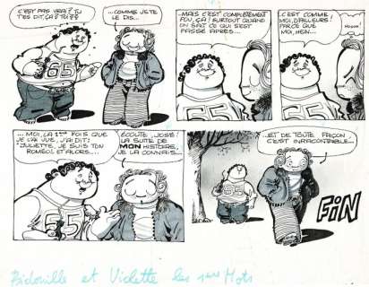Hislaire, Bernard - Planche originale - Bidouille et Violette T1 - Les Premiers mots - (1980) | Catawiki