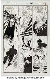Joe Bennett and Greg Adams Ravage 2099 #28 Story Page 15 Original Art (Marvel, 1995). | Heritage