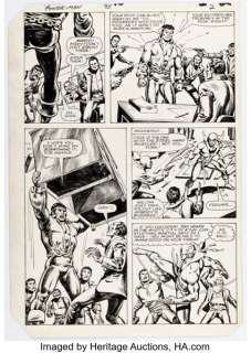 Ernie Chan Power Man and Iron Fist #95 Story Page 2 Original Art (Marvel, 1983). | Heritage