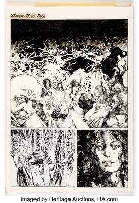 Leo Durañona Eerie #94 "Honor and Blood" Story Page 1 Original Art (Warren, 1978).