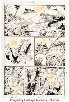 Rick Leonardi and P. Craig Russell Marvel Comics Presents #11 Colossus Story Page 7 Original Art (Marvel, 1988). | Heritage