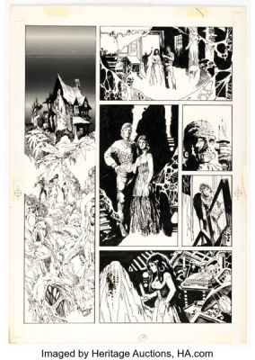 Gonzalo Mayo Creepy #136 Story Page 2 Original Art (Warren, 1982). | Heritage