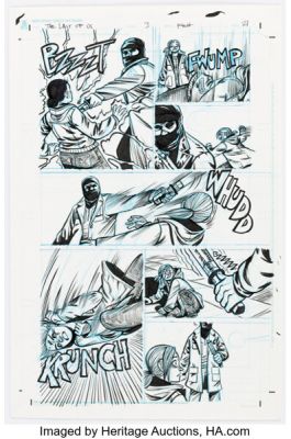 Faith Erin Hicks The Last of Us: American Dreams #3 Story Page 21 Original Art (Dark Horse, 2013).