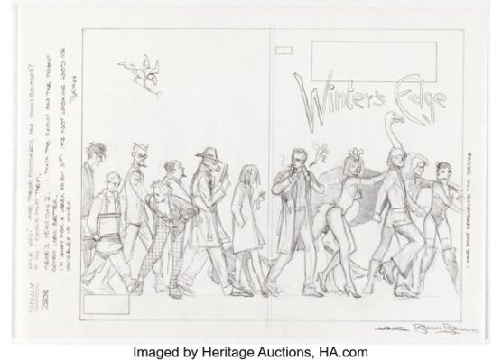 Brian Bolland Vertigo: Winter’s Edge #1 Cover Preliminary Original Art (DC/Vertigo, 1998). | Heritage