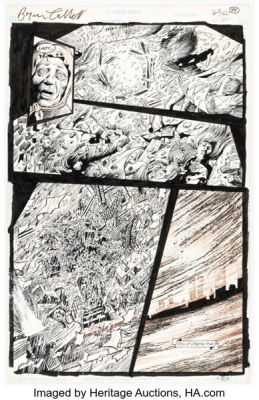 Bryan Talbot and Stan Woch Sandman #36 Story Page 39 Original Art (DC, 1992).