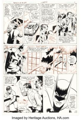 Dick Giordano Detective Comics #500 Story Page 10 Original Art (DC, 1981). | Heritage