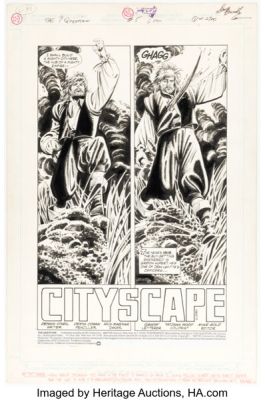 Denys Cowan and Rick Magyar The Question #5 Story Page 1 Original Art (DC, 1987). | Heritage