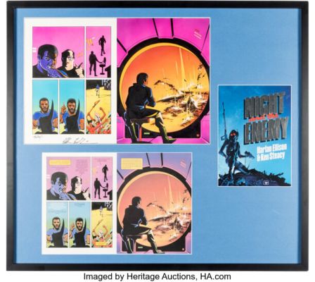 Ken Steacy Night and the Enemy (nn) Story Pages 10-11 Original Art (Comico, 1987). | Heritage