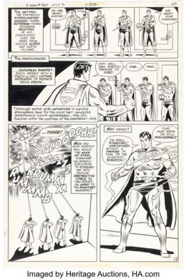 Curt Swan and Frank Chiaramonte Superman #360 Story Page 8 Original Art (DC, 1981). | Heritage