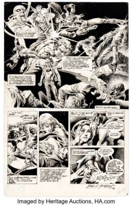 Rudy Nebres Deadly Hands of Kung Fu #19 Story Page 6 Original Art (Marvel, 1975). | Heritage