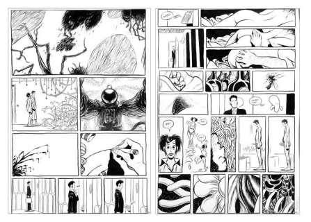 Peeters (Frederik) - Lupus, ensemble de deux planches n°59 et 60 Ã  l‘…