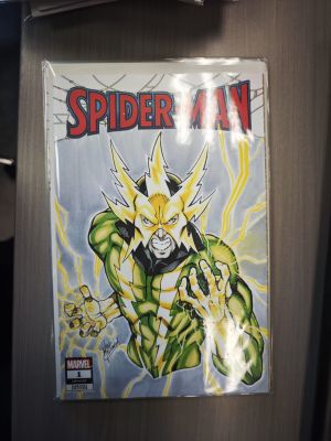 Bill Cao | Electro Sketch Cover by Alonso | Raremarq (Buy It Now)