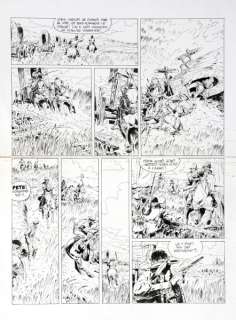 Blanc-Dumont | Jonathan Cartland, planche n°38 Ã  l’encre de Chi… | Banque Dessinée