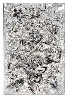 Vincenzo Riccardi - ‘Let‘s Go Thundercats!‘ Sideshow Collectibles Art