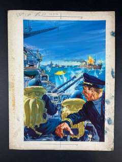 Primo Marcarini - Originale di copertina, fumetto di guerra - Page volante - (1975) | Catawiki