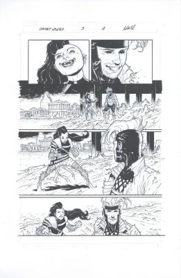 Robert Gill | Gambit: Wanted #3, Page 18 | Geoff M Art Sales