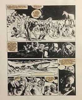 Follet  - Planche originale (p.37) L’Iliade -  (1982) | Catawiki