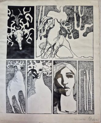 [Bd] Baudoin Edmond... | Lot 314 - [BD] BAUDOIN Edmond (né en 1942) Planche originale... | Nice Enchères