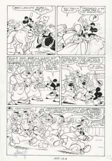 Topolino #1424 - S. Asteriti - tavola originale "Il Cavallo Venuto da Lontano" - Loose page - (1983) | Catawiki