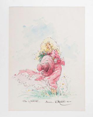 Vance, William (1935-2018) Illustration... | Lot 34 - VANCE, William (1935-2018) Illustration originale à... | Drouot Estimations