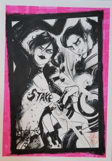 Francesca Fantini Original Stake #1 Cover | Kirby’s Comic Art