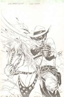 Wilson  Tortosa - Lone ranger pin -up great piece