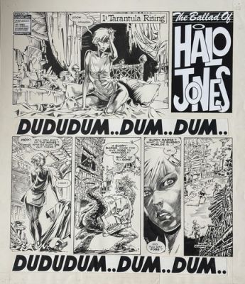 Halo Jones 2000ad original artwork by Ian Gibson | eBay Europe