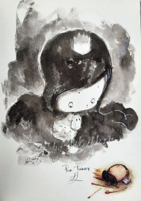 Almanza Jeremis Eco Superbe... | Lot 8 - ALMANZA Jeremis Eco Superbe dédicace couleur sur l’album... | Vermot et Associés
