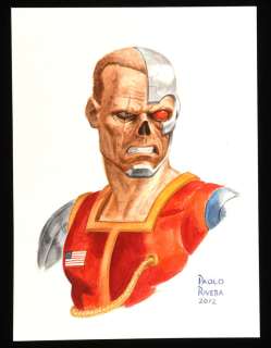 Marvel Comics Deathlok - an original artwork by Paolo Rivera (2012). | Ewbank’s
