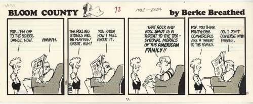 Berkeley Breathed | 7-by-17 inches with original Opus remarque | Hero Initiative