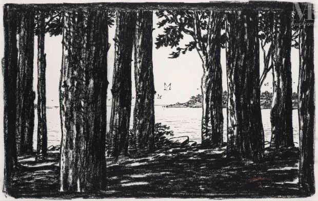 Juillard, André (1948-2024) | Lot 63 : Paysage Breton | Millon