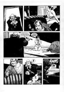 Nick Raider n. 114 - Sergio Toppi - tavola originale "Senza Respiro" - Loose page - (1997)