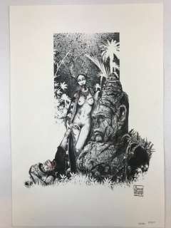 Simone Arniani - Illustrazione originale "Vampira Vietnamita" - Loose page - (2018) | Catawiki