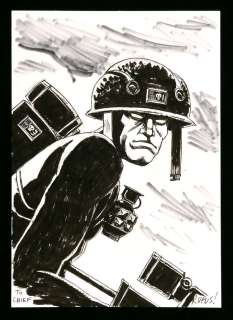 Rufus Dayglo an original artwork of 2000 AD’s Rogue Trooper. | Ewbank’s
