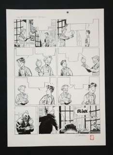 Choc T2 - Planche originale (p.14) - Les fantômes de Knightgrave - 50x70 cm - (2016) | Catawiki