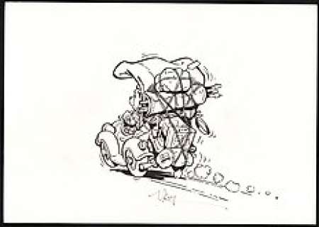 Raymakers, Wil - Originele cover - Bommel en Tom Poes - ’Het Avontuur roept’ - (2016) | Catawiki