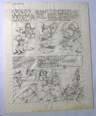 Vaughn Bode Original Artwork Pencil Deadbone Erotica Plus The Evil Ones | eBay US (Buy It Now)
