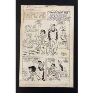 Millie The Model #185 Original Comic Art | DTA Collectibles