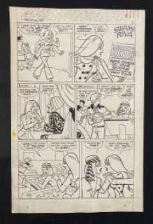 Millie The Model #185 Page 2 Original Comic Art | DTA Collectibles
