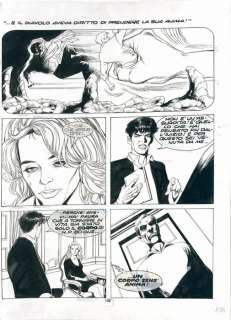 Dylan Dog spec. n. 4 - C. Roi - tavola originale "Mefistofele" - Loose page - (1990) | Catawiki