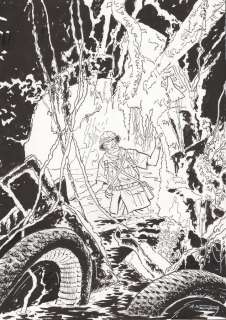 Weinberg | Alain Landier, illustration Ã  l’encre de Chine po… | Banque Dessinée