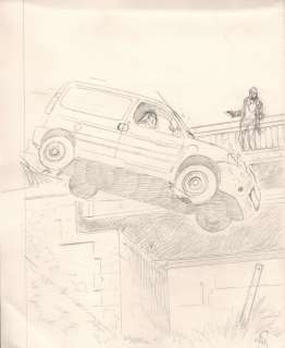 Dodier | Jérôme K. Jérôme Bloche, illustration Ã  la mi… | Banque Dessinée